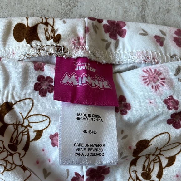 Disney Junior Minnie2 pc set sweater &pants,12 M,pink & cream - Picture 4 of 6